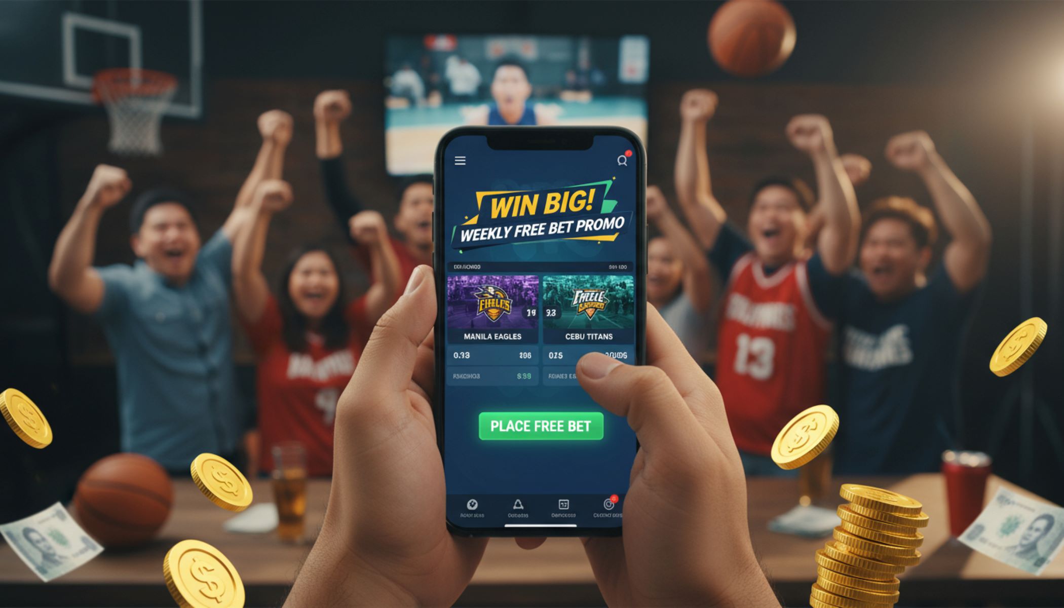 Weekly free bet promotions at bookmakers